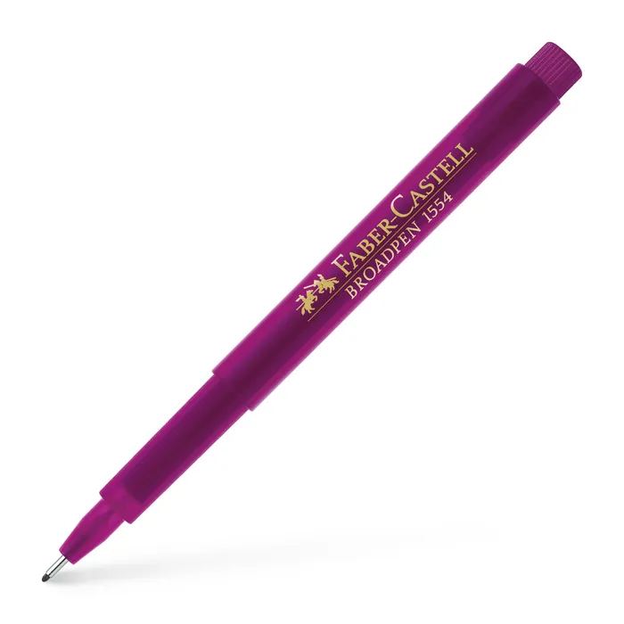 Hauptbild des Produkts Popisovač Broadpen 1554, magenta Faber Castell 155437
