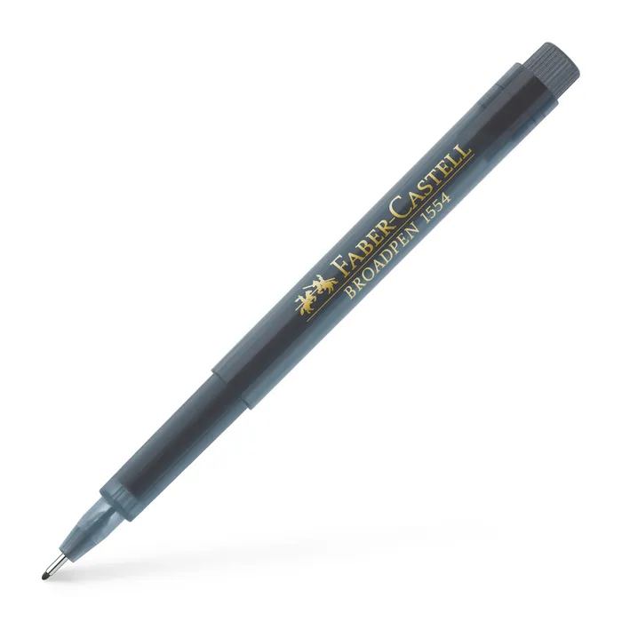 Hauptbild des Produkts Popisovač Broadpen 1554, šedá Faber Castell 155435