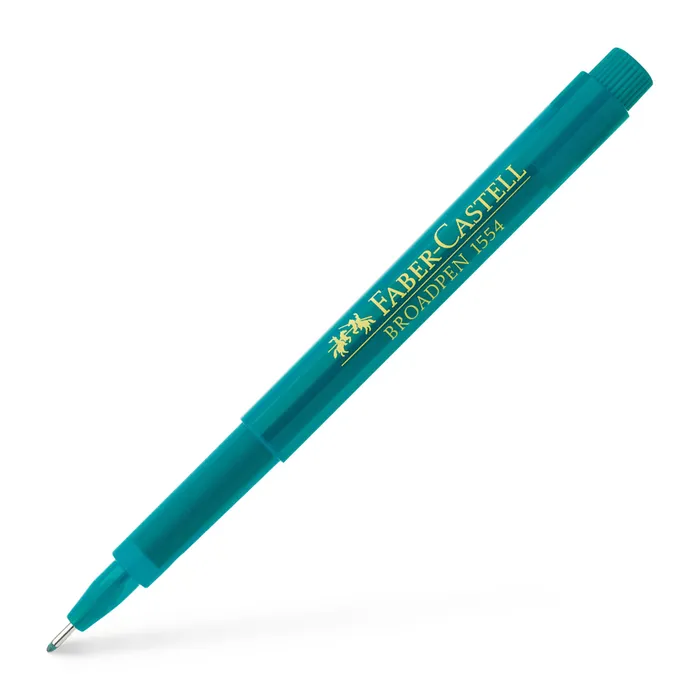 Hauptbild des Produkts Popisovač Broadpen 1554, tyrkysová  Faber Castell 155456