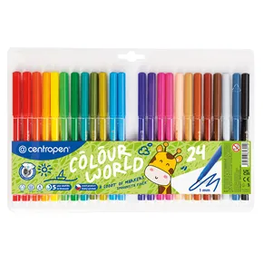 Marker CENTROPEN 7550 Set mit 24 Farben (Marker)