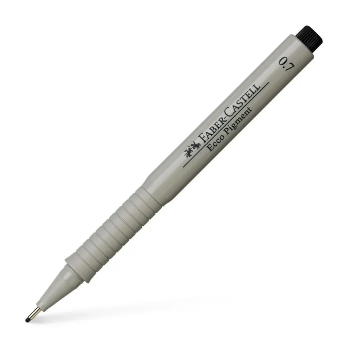 Hauptbild des Produkts Popisovač Ecco Pigment  0.7, černá Faber Castell (166799)