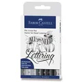 Faber-Castell 267118 Pitt Artist Pen Hand Lettering 9 Stück
