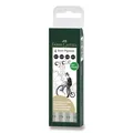 Weiteres Produktbild Faber-Castell Ecco Pigment Stift-Set 4er-Pack, schwarz, ungerade Spitzen