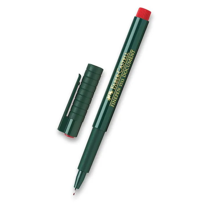 Hauptbild des Produkts Popisovač Faber-Castell Finepen 1511 červený