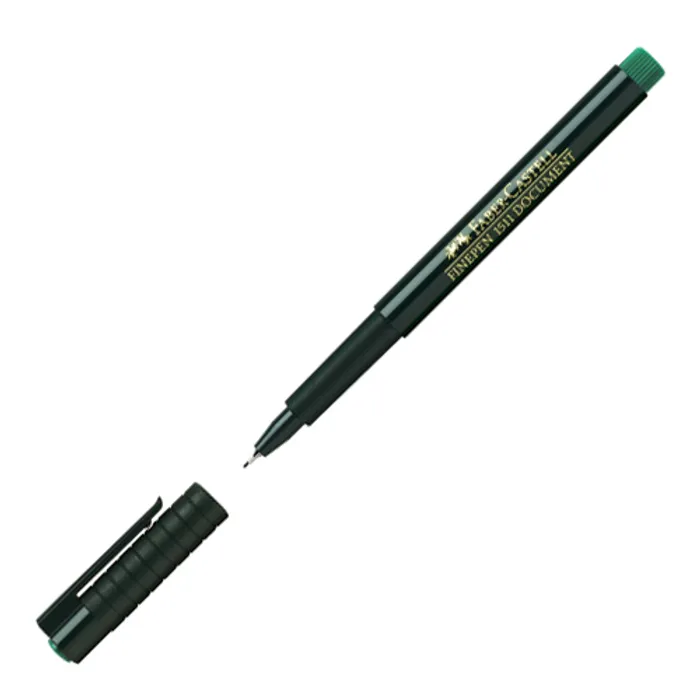 Hauptbild des Produkts Popisovač Faber-Castell Finepen 1511 zelený
