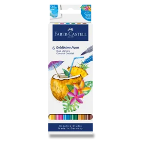 Faber-Castell Goldfaber Aqua Dual Marker Coconut Cocktail [6 Stk.]