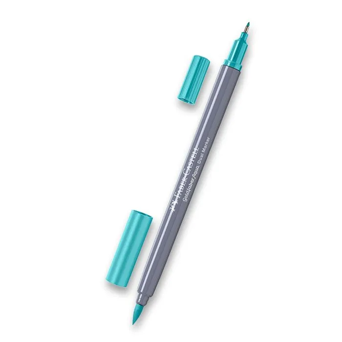Hauptbild des Produkts Popisovač Faber-Castell Goldfaber Aqua Dual Marker kobaltově zelená, 356