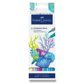 Faber-Castell Goldfaber Aqua Dual Marker Seashell Symphony [6 Stk.]