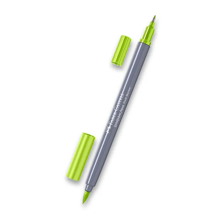 Hauptbild des Produkts Popisovač Faber-Castell Goldfaber Aqua Dual Marker sv. zelená, 171