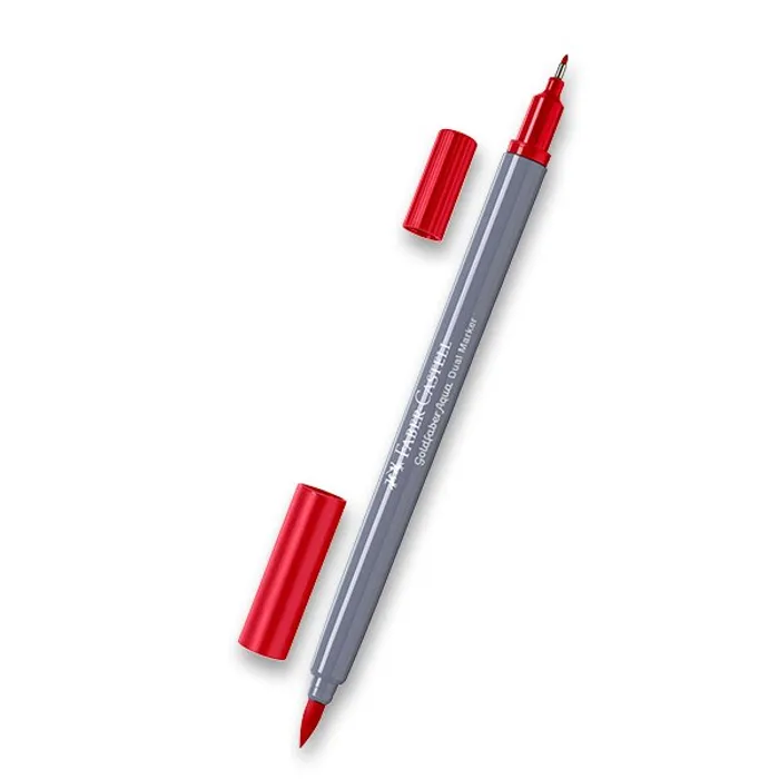 Hauptbild des Produkts Popisovač Faber-Castell Goldfaber Aqua Dual Marker tm. červená, 121