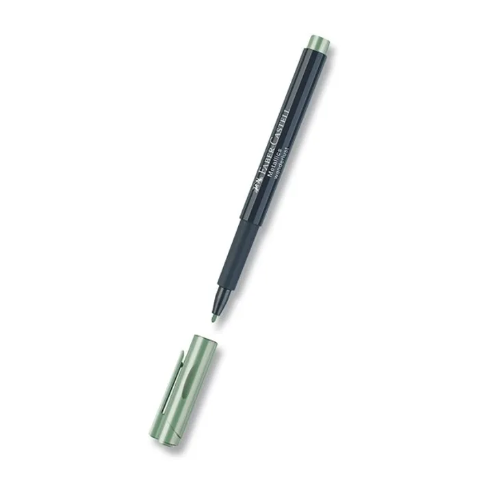 Hauptbild des Produkts Popisovač Faber-Castell Metallics ledově zelená