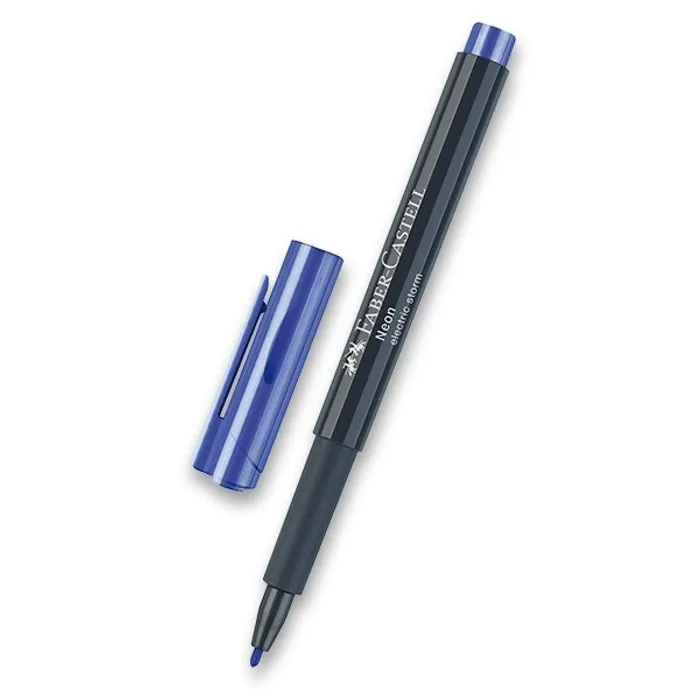 Hauptbild des Produkts Popisovač Faber-Castell Neon modrá
