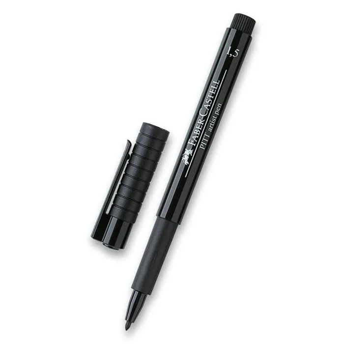 Hauptbild des Produkts Popisovač Faber-Castell Pitt Artist Pen 1,5 mm, černý