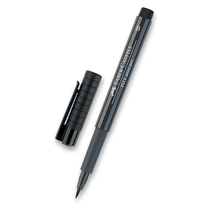 Hauptbild des Produkts Popisovač Faber-Castell Pitt Artist Pen Brush - černé a šedé odstíny 235