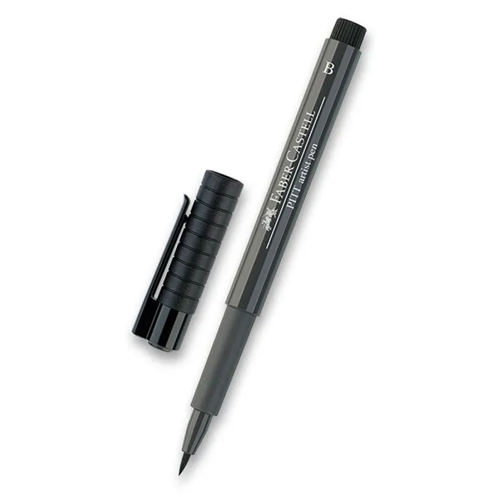 Hauptbild des Produkts Popisovač Faber-Castell Pitt Artist Pen Brush - černé a šedé odstíny 274