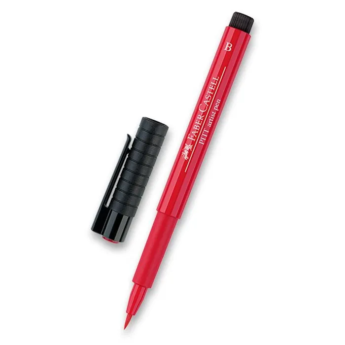 Hauptbild des Produkts Popisovač Faber-Castell Pitt Artist Pen Brush - červené a růžové odstíny 121