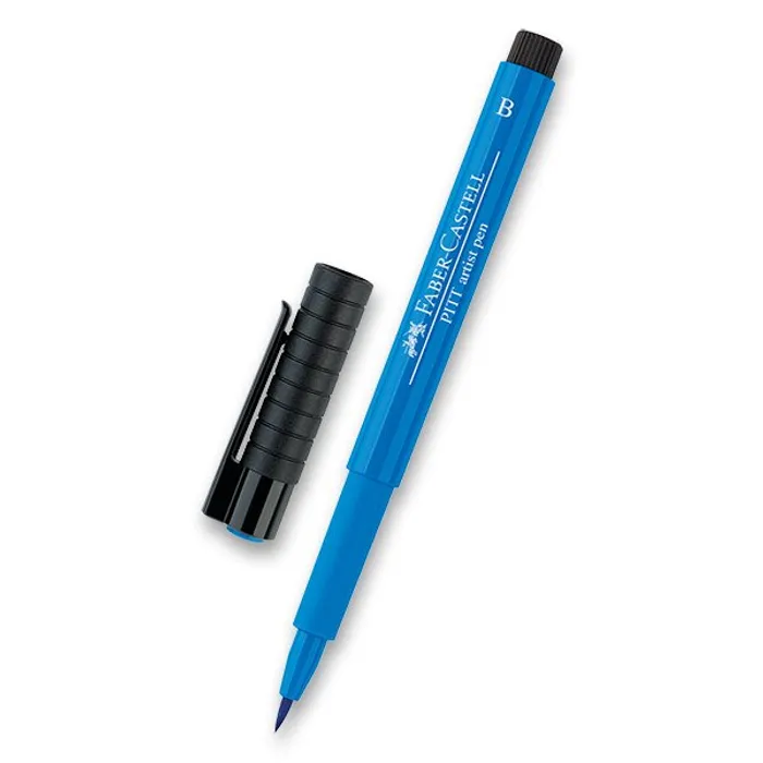 Hauptbild des Produkts Popisovač Faber-Castell Pitt Artist Pen Brush - modré odstíny 110