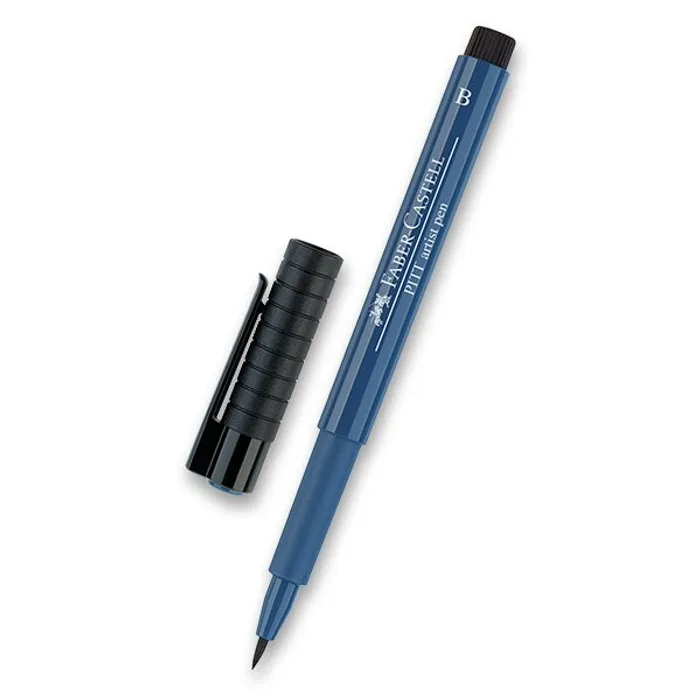 Hauptbild des Produkts Popisovač Faber-Castell Pitt Artist Pen Brush - modré odstíny 247