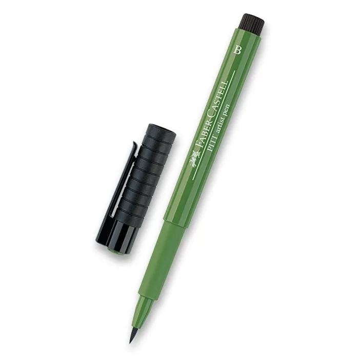 Hauptbild des Produkts Popisovač Faber-Castell Pitt Artist Pen Brush - zelené odstíny 167