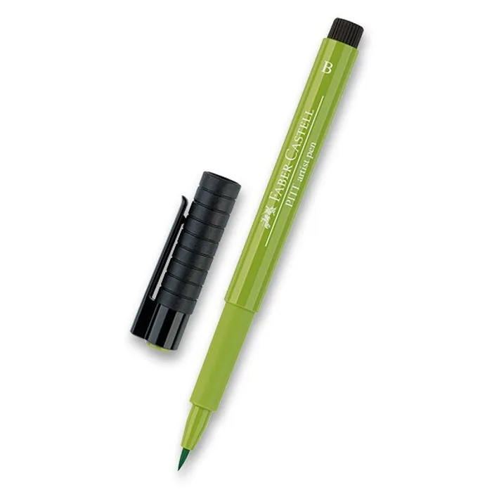 Hauptbild des Produkts Popisovač Faber-Castell Pitt Artist Pen Brush - zelené odstíny 170