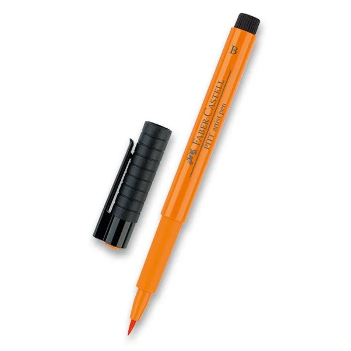 Hauptbild des Produkts Popisovač Faber-Castell Pitt Artist Pen Brush - žluté a oranžové odstíny 113