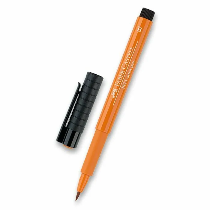 Hauptbild des Produkts Popisovač Faber-Castell Pitt Artist Pen Brush - žluté a oranžové odstíny 186
