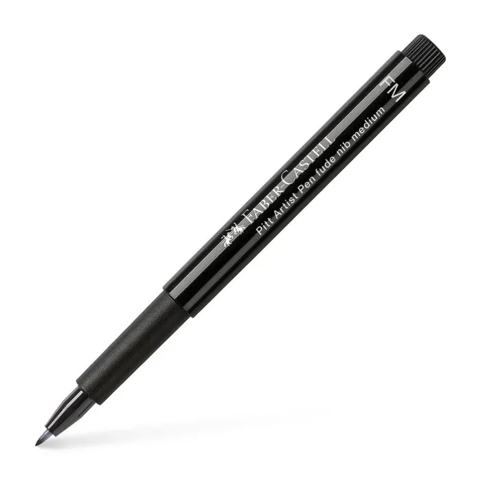 Hauptbild des Produkts Popisovač Faber-Castell Pitt Artist Pen Fude M, černý
