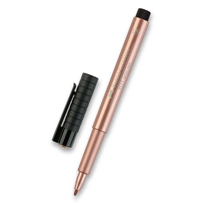 Hauptbild des Produkts Popisovač Faber-Castell Pitt Artist Pen Metallic měděný