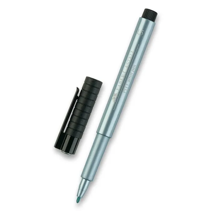 Hauptbild des Produkts Popisovač Faber-Castell Pitt Artist Pen Metallic modrý
