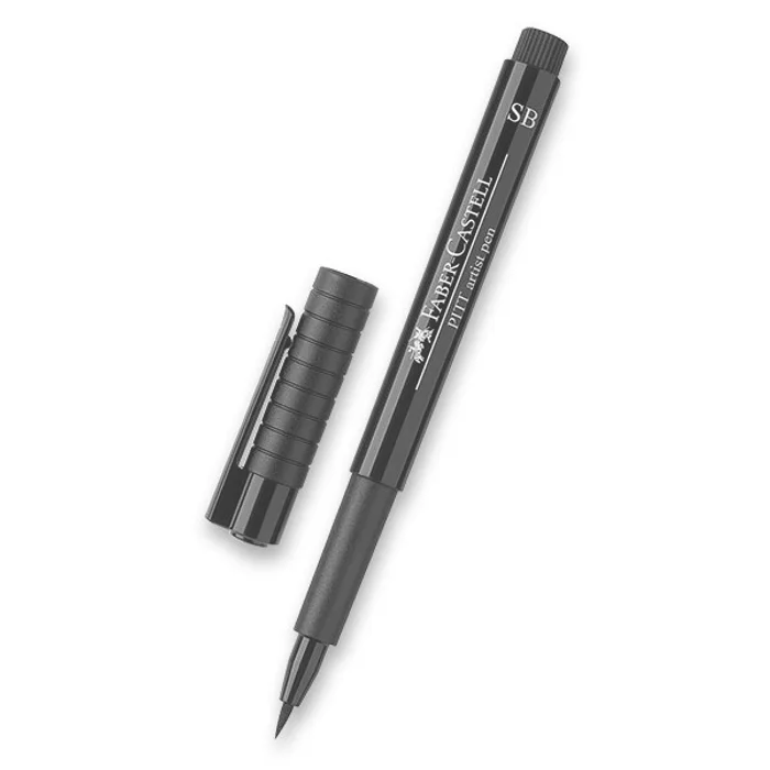 Hauptbild des Produkts Popisovač Faber-Castell Pitt Artist Pen Soft Brush černý
