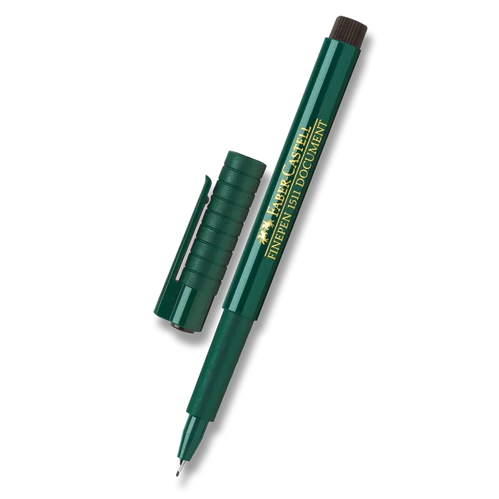Hauptbild des Produkts Popisovač Finepen 1511, černá Faber Castell 151199
