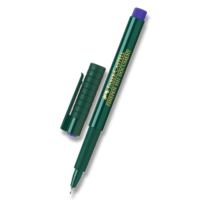 Hauptbild des Produkts Popisovač Finepen 1511, modrá Faber Castell 151151