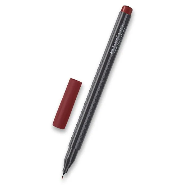 Hauptbild des Produkts Popisovač Grip 0.4mm, hnědá Faber-Castell 151687