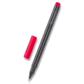 Popisovač Grip 0.4mm karmínová  Faber Castell (151626)
