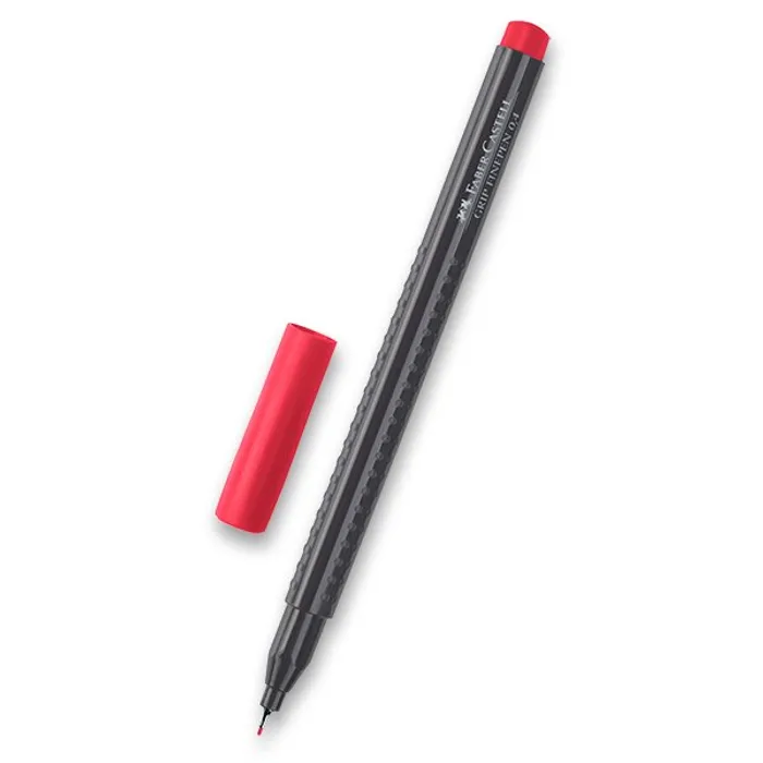 Hauptbild des Produkts Popisovač Grip 0.4mm karmínová Faber-Castell 151626