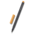Popisovač Grip 0.4mm, knědá okrová Faber Castell (151682)