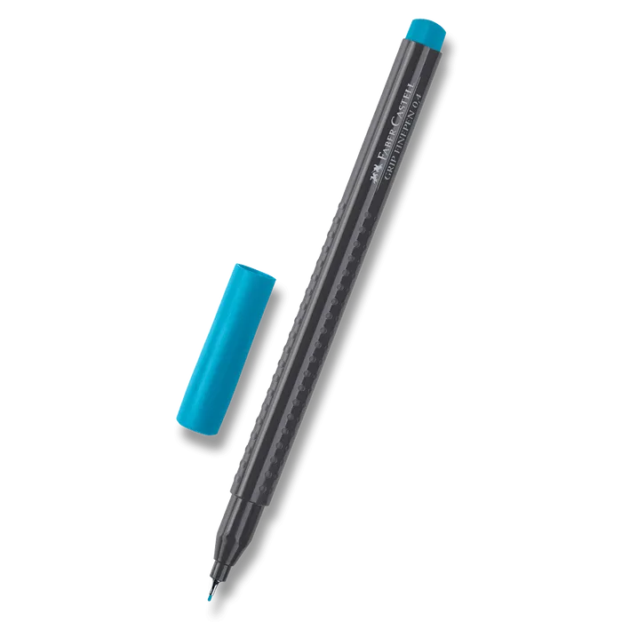 Hauptbild des Produkts Popisovač Grip 0.4mm, kobaltová tyrkys Faber Castell (151653)
