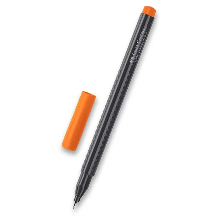 Hauptbild des Produkts Popisovač Grip 0.4mm, oranžová Faber-Castell 151615