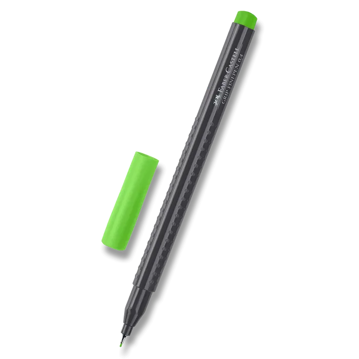 Hauptbild des Produkts Popisovač Grip 0.4mm, travníková zelená Faber Castell (151666)