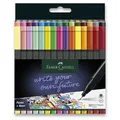 Marker Grip Finepen, 0,4 mm, Kunststoffetui 30 Stück Faber-Castell 151630