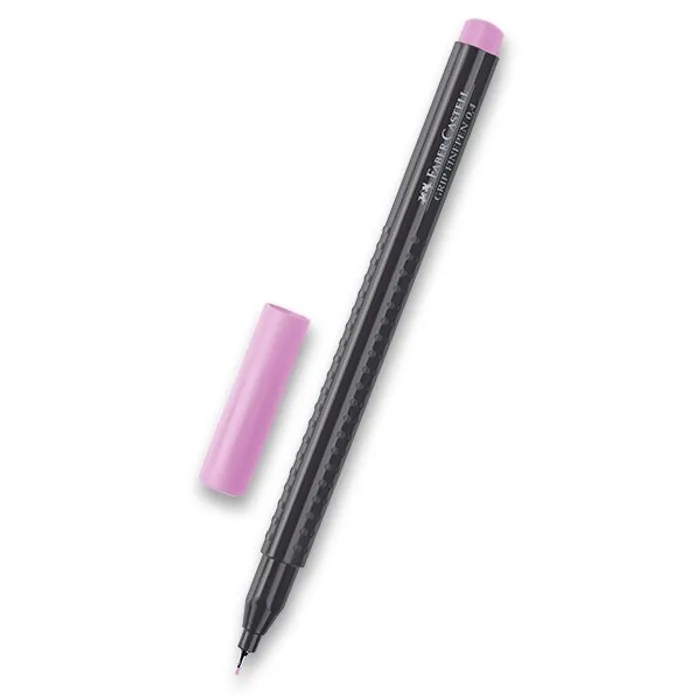 Hauptbild des Produkts Popisovač Grip Finepen 0.4 mm, světle purpurová Faber-Castell 151619