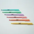 Kores Style Brush Marker Pastell, 6 Farben