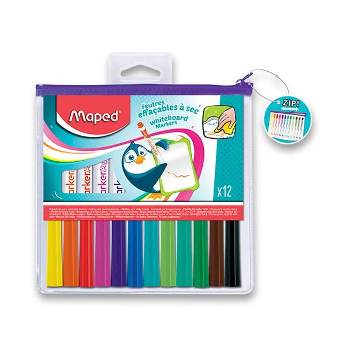 Hauptbild des Produkts Popisovač Maped WB Fun Colours 12 barev