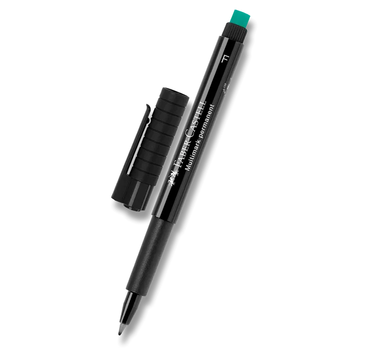 Hauptbild des Produkts Popisovač Multimark permanent F, černá Faber Castell (151399)