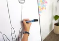 Weiteres Produktbild Whiteboard- und Flipchart-Marker 380, gemischte Farben, 1,5-3 mm, Kegelspitze, 4 Stk./Pack.