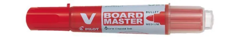 Hauptbild des Produkts Popisovač na bílou tabuli "V- Board Master", červená, kuželový hrot, 2,3mm, PILOT