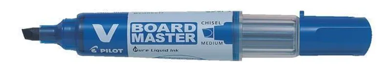 Hauptbild des Produkts Popisovač na bílou tabuli "V-Board Master", modrá, 2,2 mm, klínový hrot, PILOT
