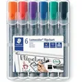 Weiteres Produktbild Flipchartmarker „Lumocolor 356 B“, Set, 6 Farben, Keilspitze, STAEDTLER
