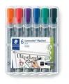 Flipchartmarker „Lumocolor 356“, Set, 6 Farben, konische Spitze, STAEDTLER