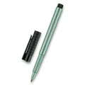 Popisovač Pitt Artist Pen B Metallic, met. zelená  Faber Castell (167394)